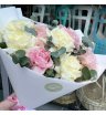 Букет из роз «Зефирное счастье»