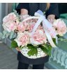 Композиция в корзине из роз «Франция» 1