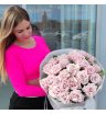 Монобукет из розовых роз «Моей любимой»