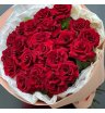 Монобукет из красных роз «Франция» 1