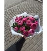 Букет из кустовых роз «Восторг»