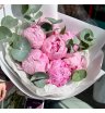 Букет из пионов «Пионовый микс»
