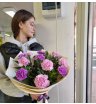 Монобукет из диантусов «Реверанс» 2