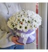 Композиция в коробке «Белый снег» 3