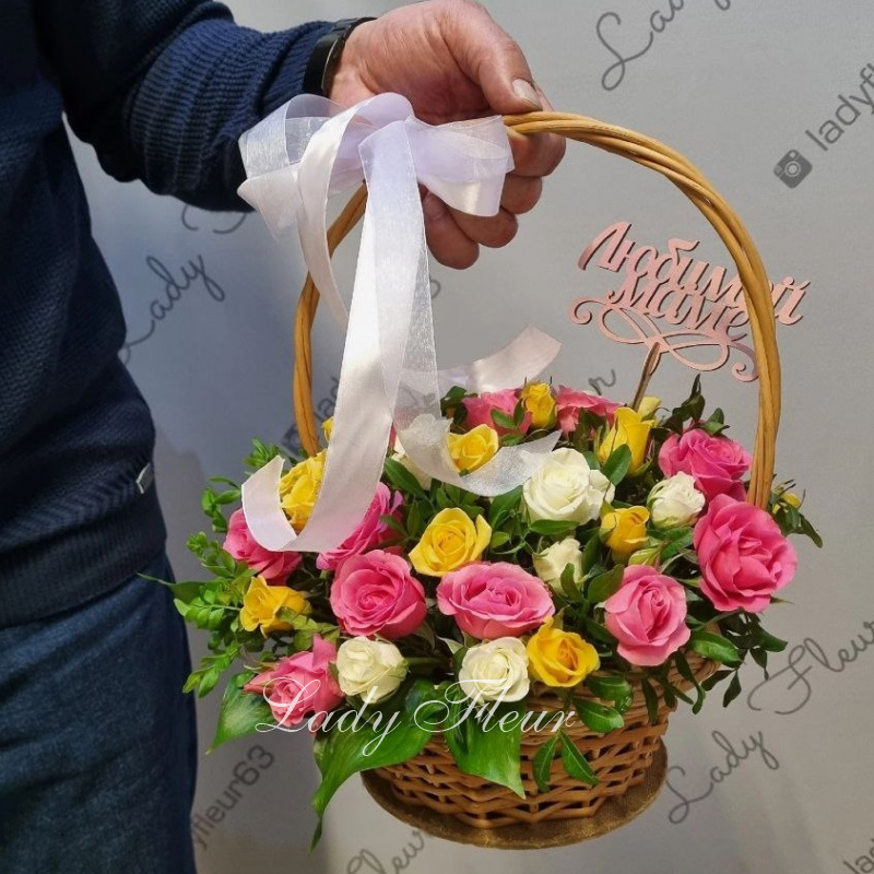 Корзинка «Яркое настроение» 4