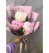 Монобукет из пионов «Воздушные мечты» 4