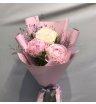 Монобукет из пионов «Воздушные мечты» 2