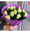 Букет из белых роз «Доброе утро»
