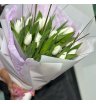 Монобукет из тюльпанов «Нежное пробуждение»