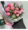 Монобукет из кустовых пионовидных роз «Пионовидное счастье»