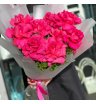 Монобукет из розовых роз «День по-французски»