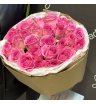 букет из 25 розовых роз 1