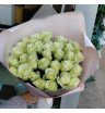 Монобукет из 35 белых роз «Счастье»