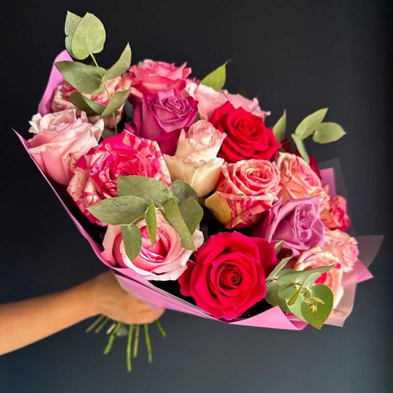 Букет из роз &laquo;Первая улыбка&raquo;