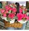 Композиция в корзине «Лесная поляна»