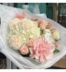 Сборный букет «Жизнь в розовом цвете»