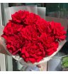 шикарный букет из 9 крупных роз