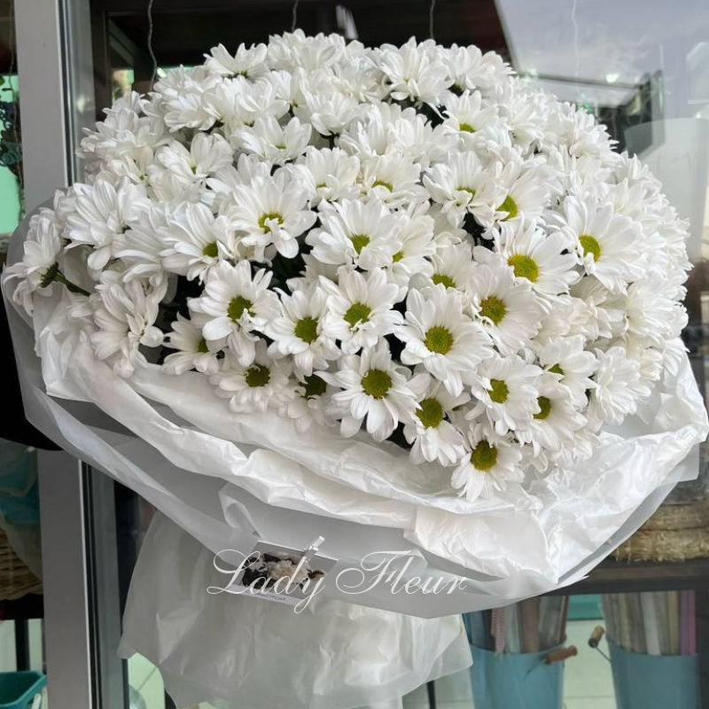 Белое облако цветов