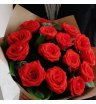 Красные розы «Комплимент»