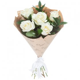 Букет «Нежность роз» от интернет-магазина «Lady fleur 63» в Тольятти